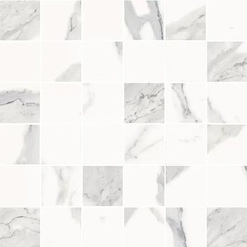Italon Stellaris Mosaic Statuario White 30x30 / Италон Стелларис
 Мозаик Статуарио Уайт 30x30 